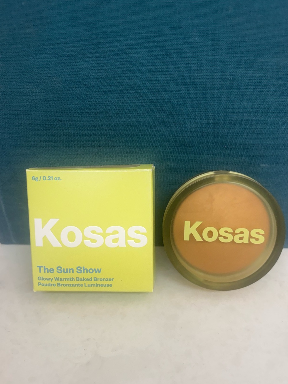 Kosas “The Sun Show” Glow warmth baked Bronzer - Shade Light Bronze